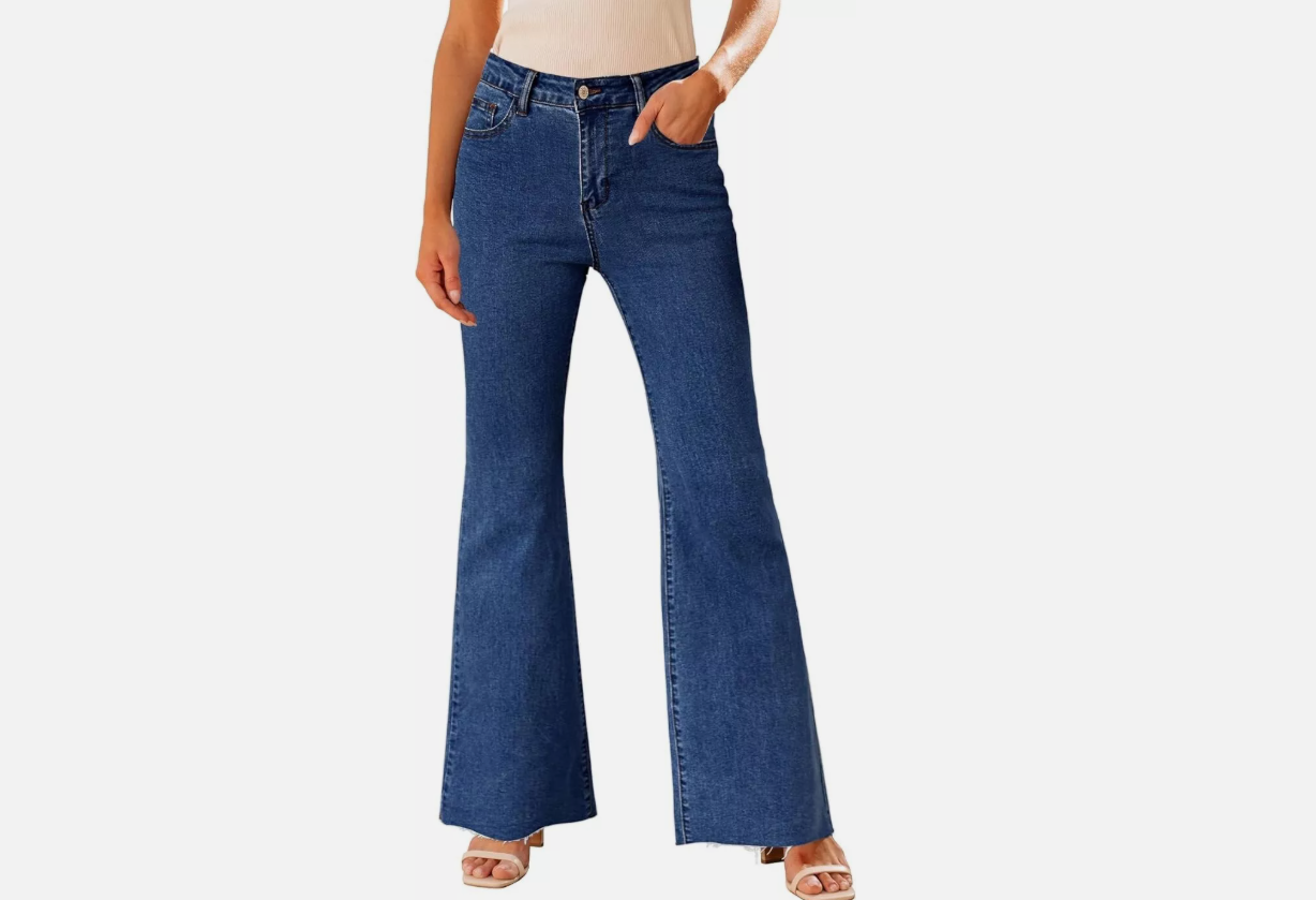 Bell-bottom jeans