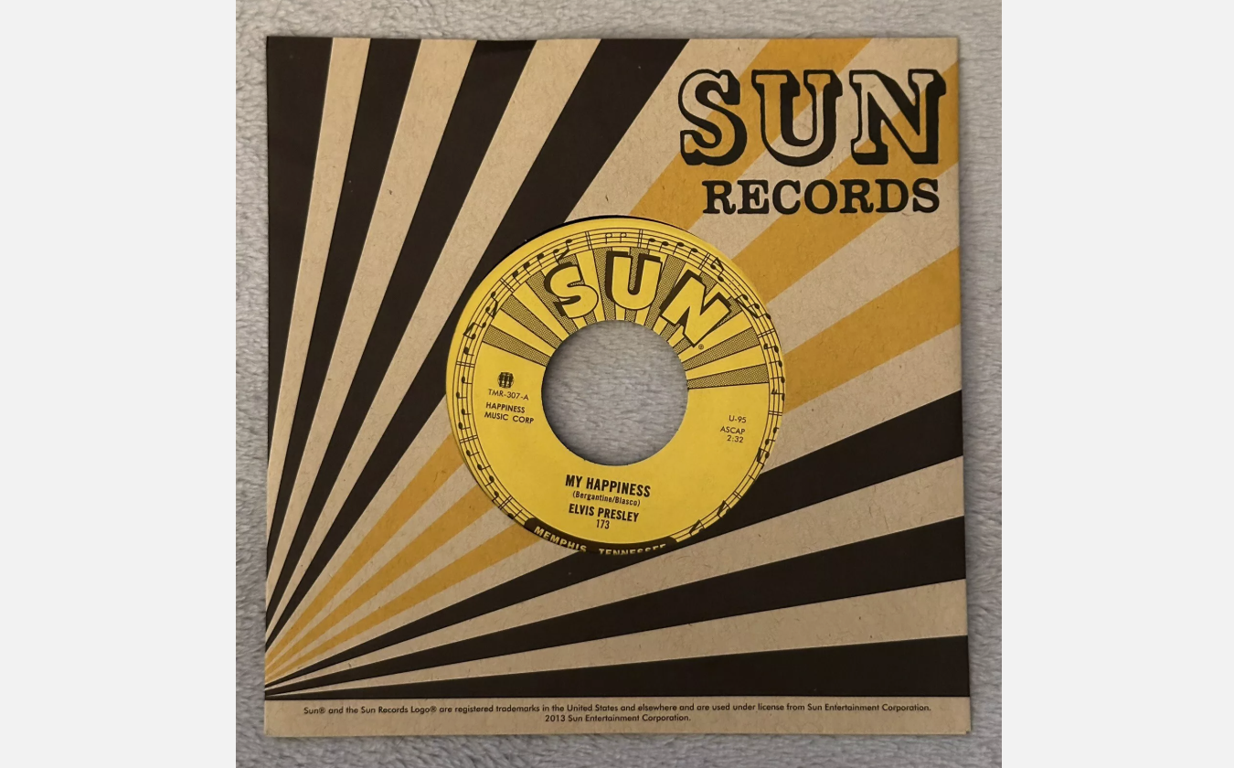 Elvis Presley - My Happiness (Original Single)