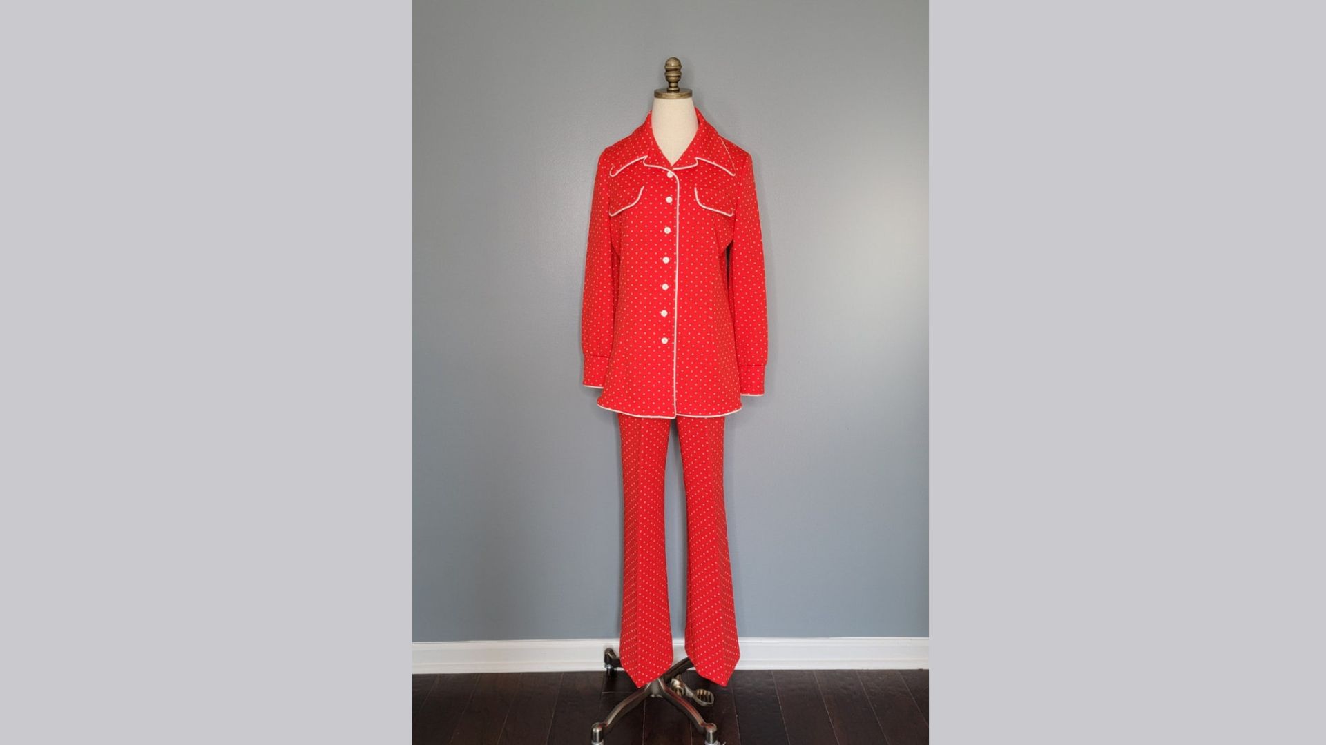 Polyester leisure suits