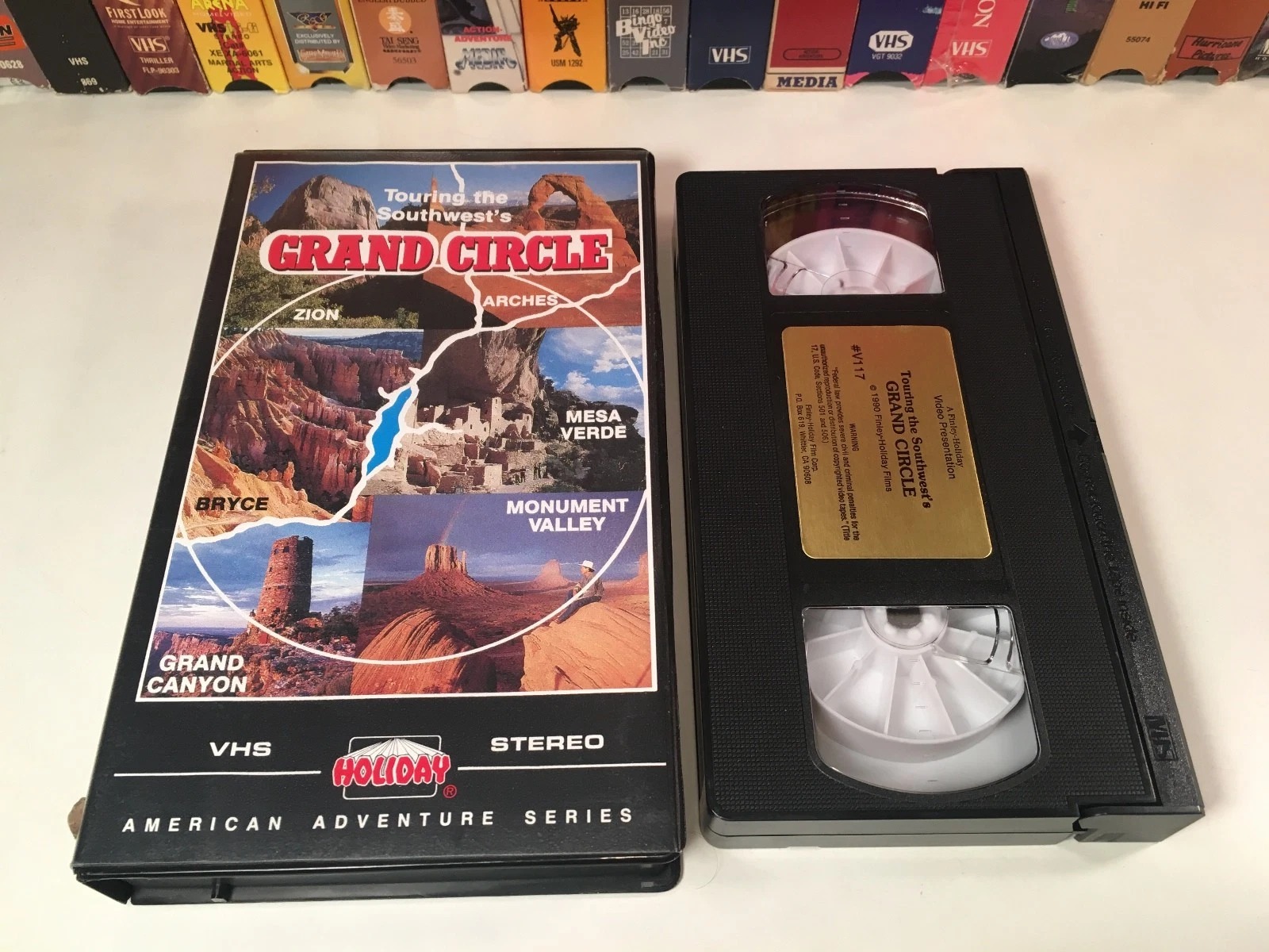 Touring The Southwest's Grand Circle VHS 1990 National Parks Travel Documentary