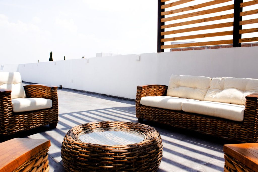 Sofa Set on the Roof Top