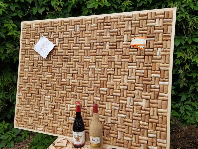 Wine Cork Notice Board