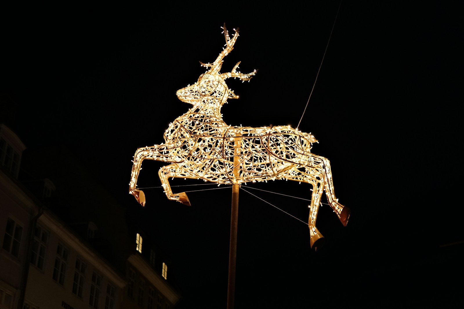 white and brown dragon hanging decor