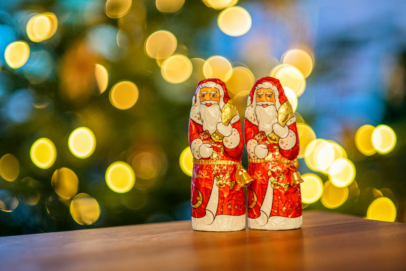 A pair of santa clause shoes sitting on top of a table