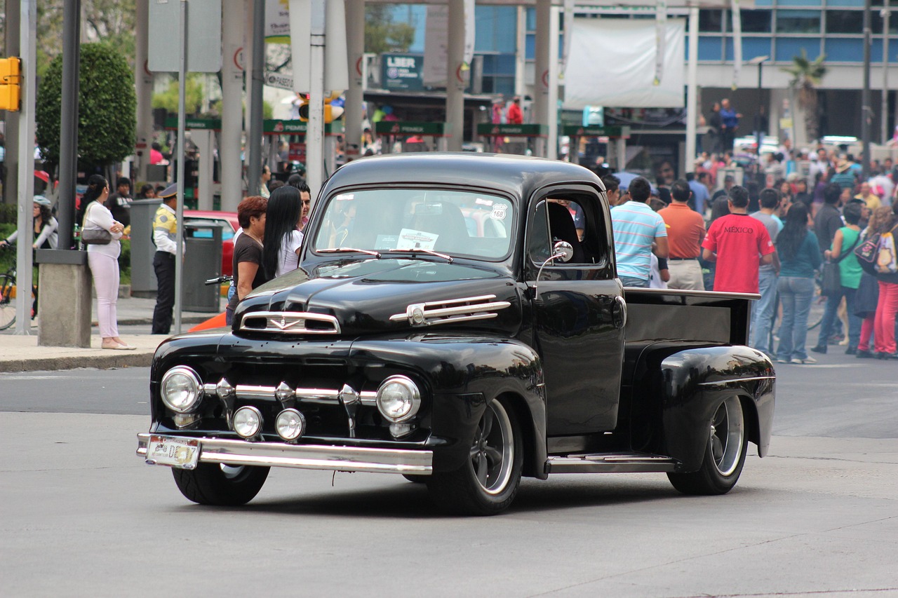 truck, pick up, classic