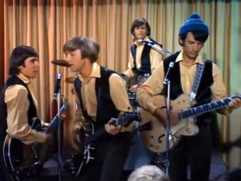 Screenshot of the four original Monkees cast members from the 1966-1968 NBC series