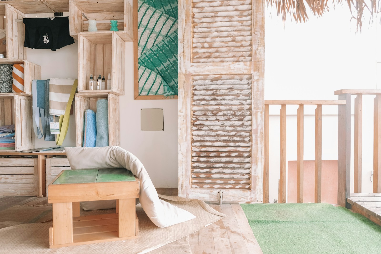 white and brown wooden bed frame