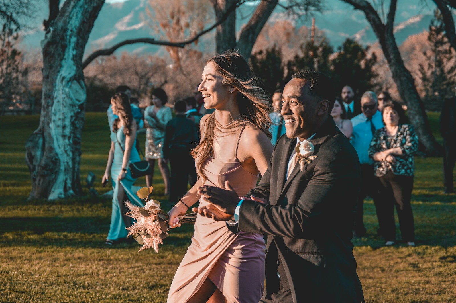 Best Man Wears A White Wedding Dress, Tries To Fake Walk Down The Aisle, And Leaves Both Families Whispering About Divorce