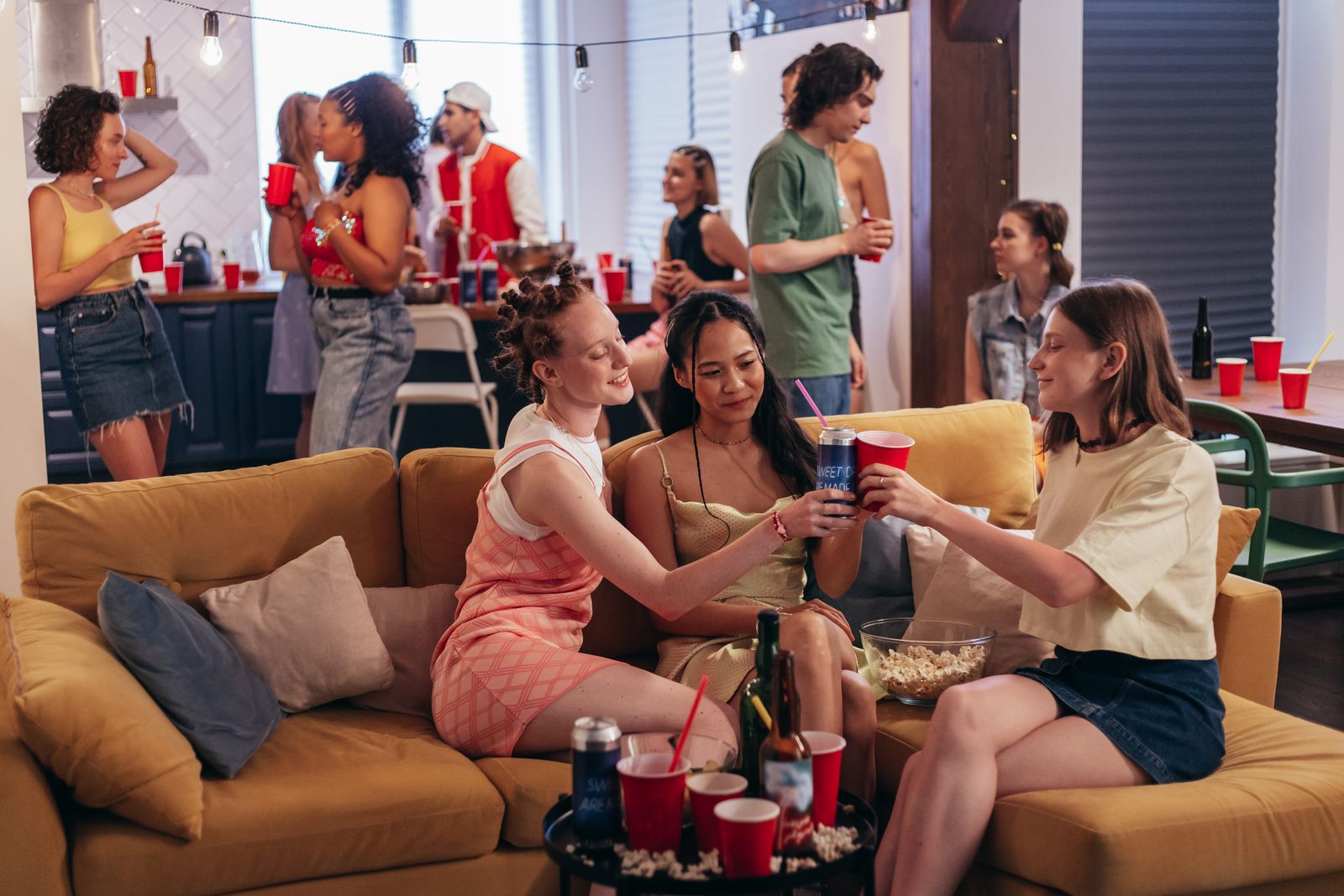 Summer Intern Gets Woken Up By House-Shaking Music And Strange Men In The Apartment, Then Roommates Say She Should Expect Parties