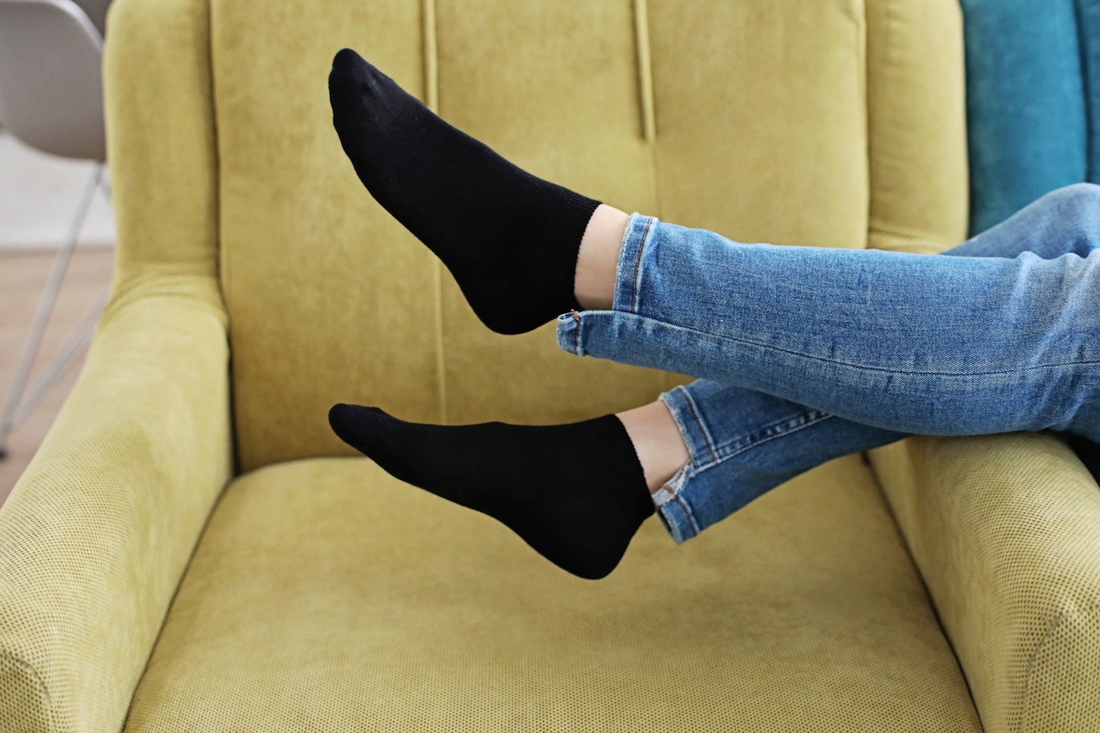 Wife Says Her Socks Do Not Have To Be Perfect And Only Need To Be On Her Foot, So Husband Snaps One Sock Onto Just Her Toes