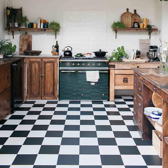 Checkerboard Floors Are Officially Back in a Very Big Way This Year and Houzz’s Own Internal Search Data Proves Everyone Wants One Right Now