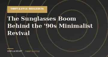 Vintage Selima Optique Sunglasses Are Having a 747% Search Moment, Thanks to Carolyn Bessette-Kennedy