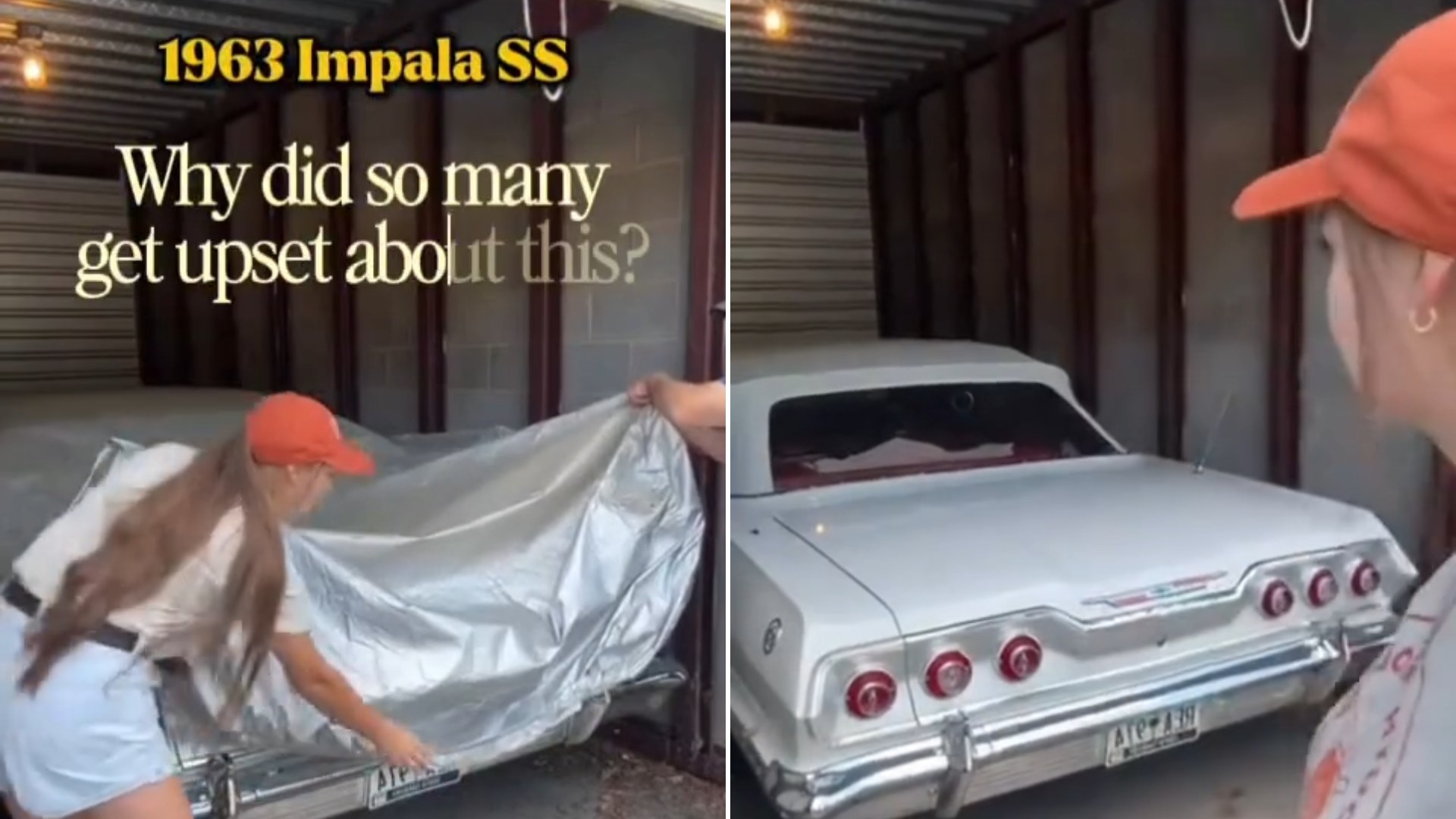 Owner Pulled a Dusty Cover Off a Perfectly Preserved 1963 Impala SS Parked in Storage for Years, and the Internet Somehow Could Not Stop Arguing Over One Small Detail