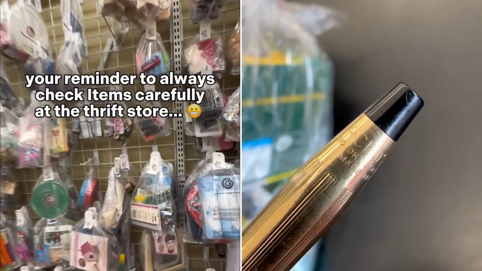 Reseller Almost Skipped a Random Bag of Thrift Store Junk, Then Found a Vintage Pen Hiding Inside It That Made the Whole 5 Million View Video Worth Watching