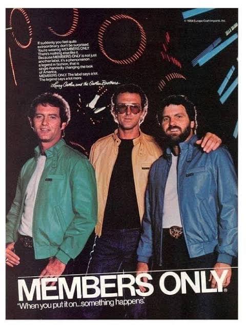 Shoppers Are Now Paying Hundreds of Real Dollars for the Exact Same Members Only Jackets That Used to Sell for Thirty Bucks at the Mall Kiosk