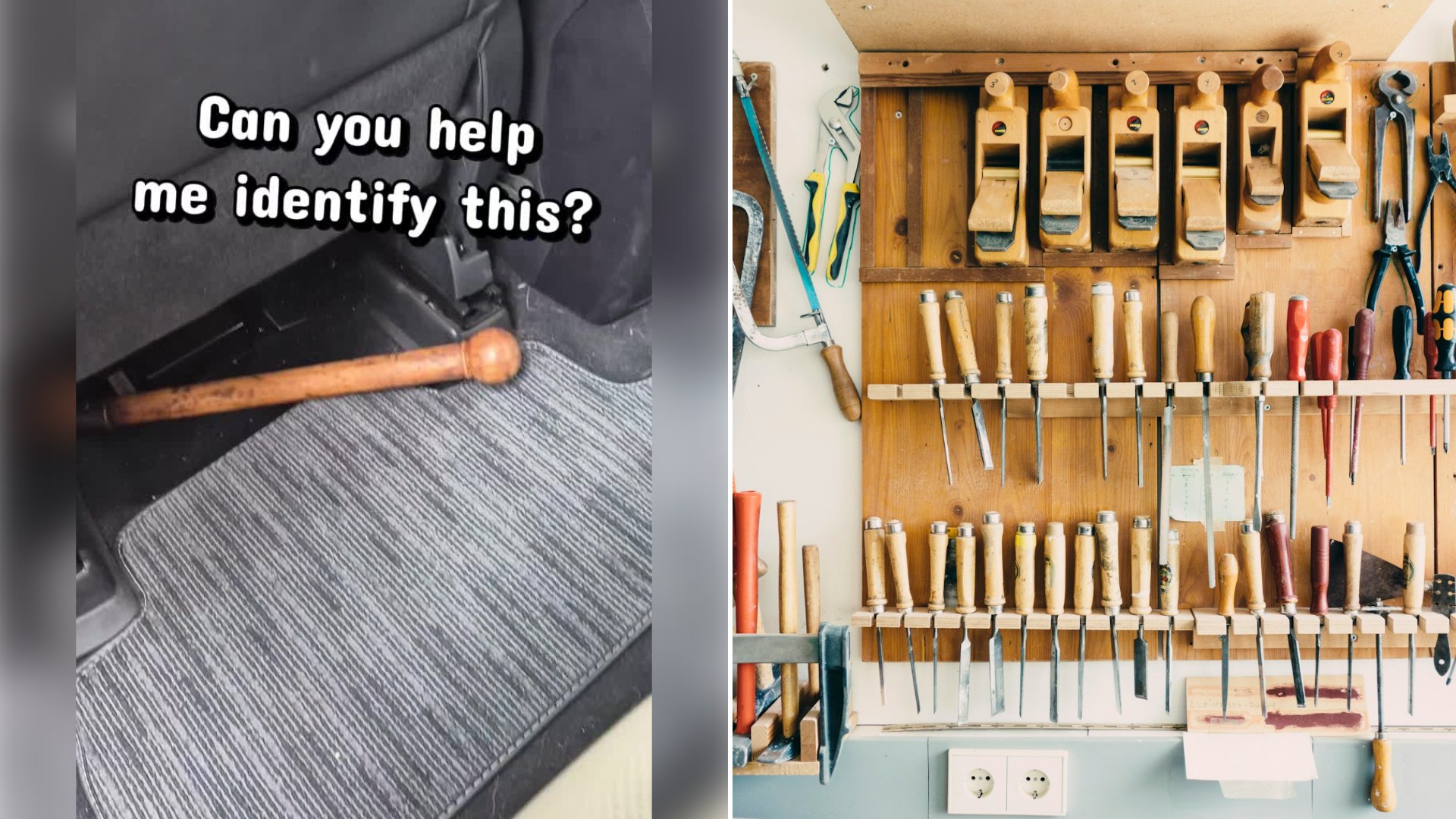 Woodworker Shows a Wooden Object His Mother Keeps in Her Car for Self-Defense and Asks Viewers to Identify Its Original Purpose and True History