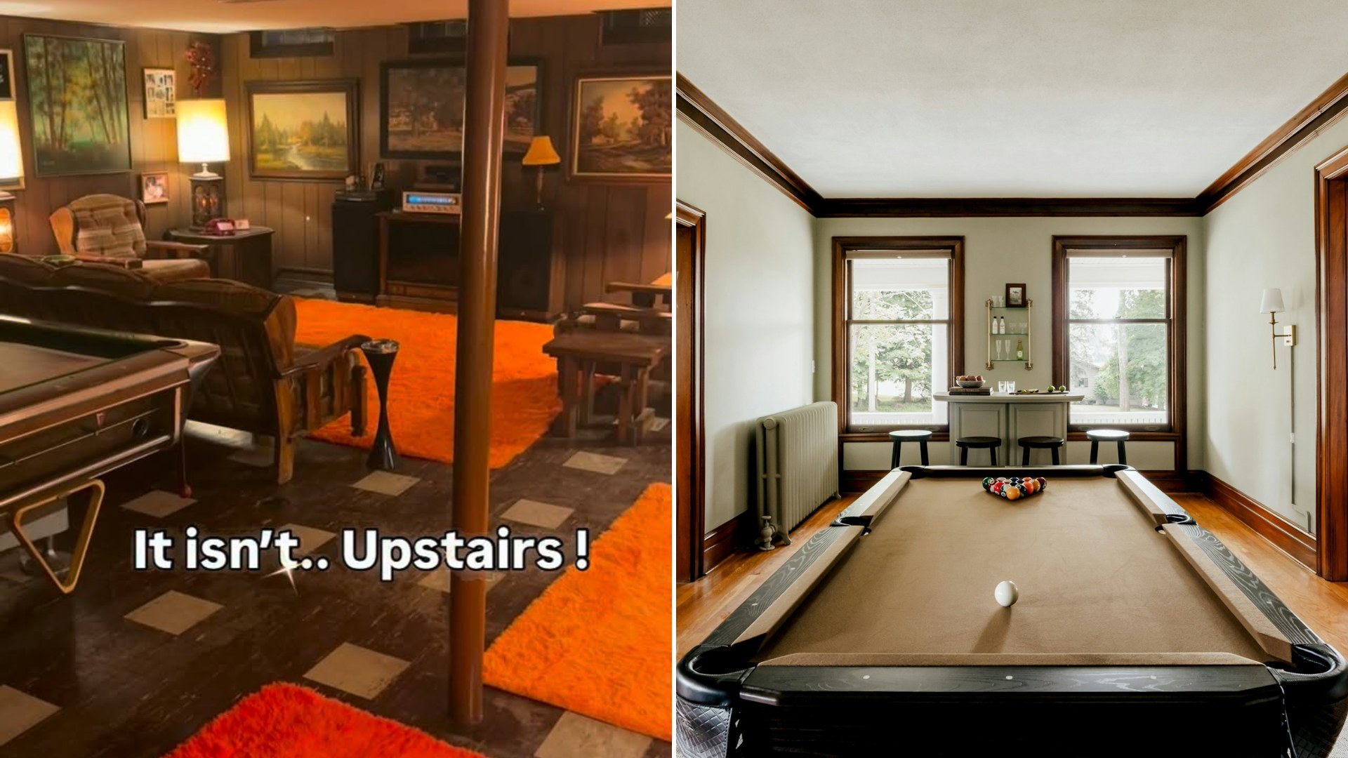 A Creator Gives a Nostalgic Tour of Her Own Retro 1970s-Style Basement and Explains Why She Loves It