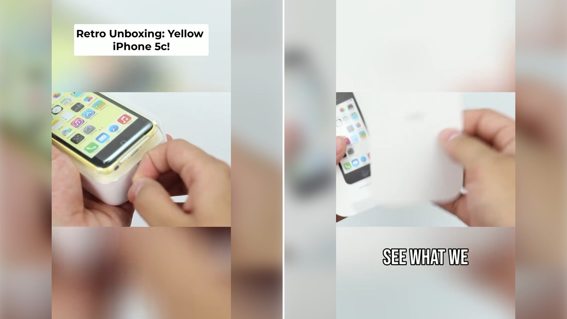 A Retro Unboxing of a Yellow iPhone 5c Walks Through Every Piece of Its Original 2013 Packaging