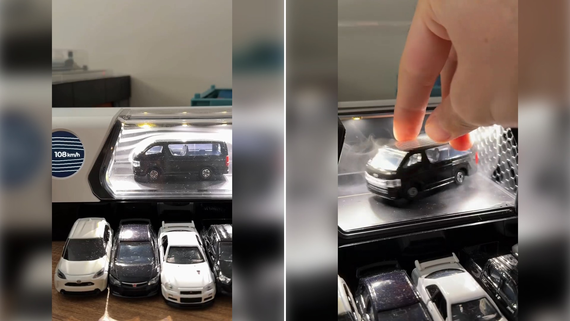 A Die-Cast Toy Van Gets Strapped to a Treadmill to Test Just How Aerodynamic It Really Is