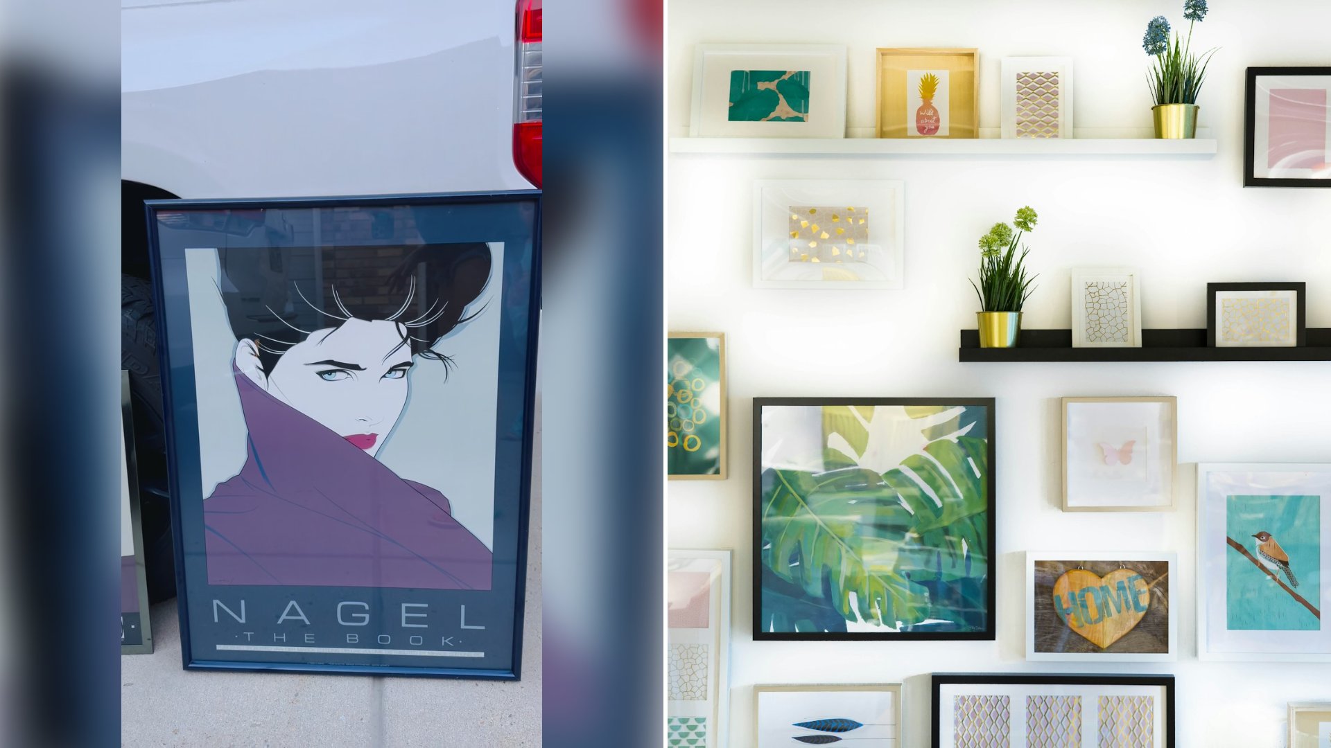 Thrifter Who Has Checked the Art Section of Every Secondhand Store for Years Finally Scores Four Framed Patrick Nagel Prints in One Go Through Facebook Marketplace