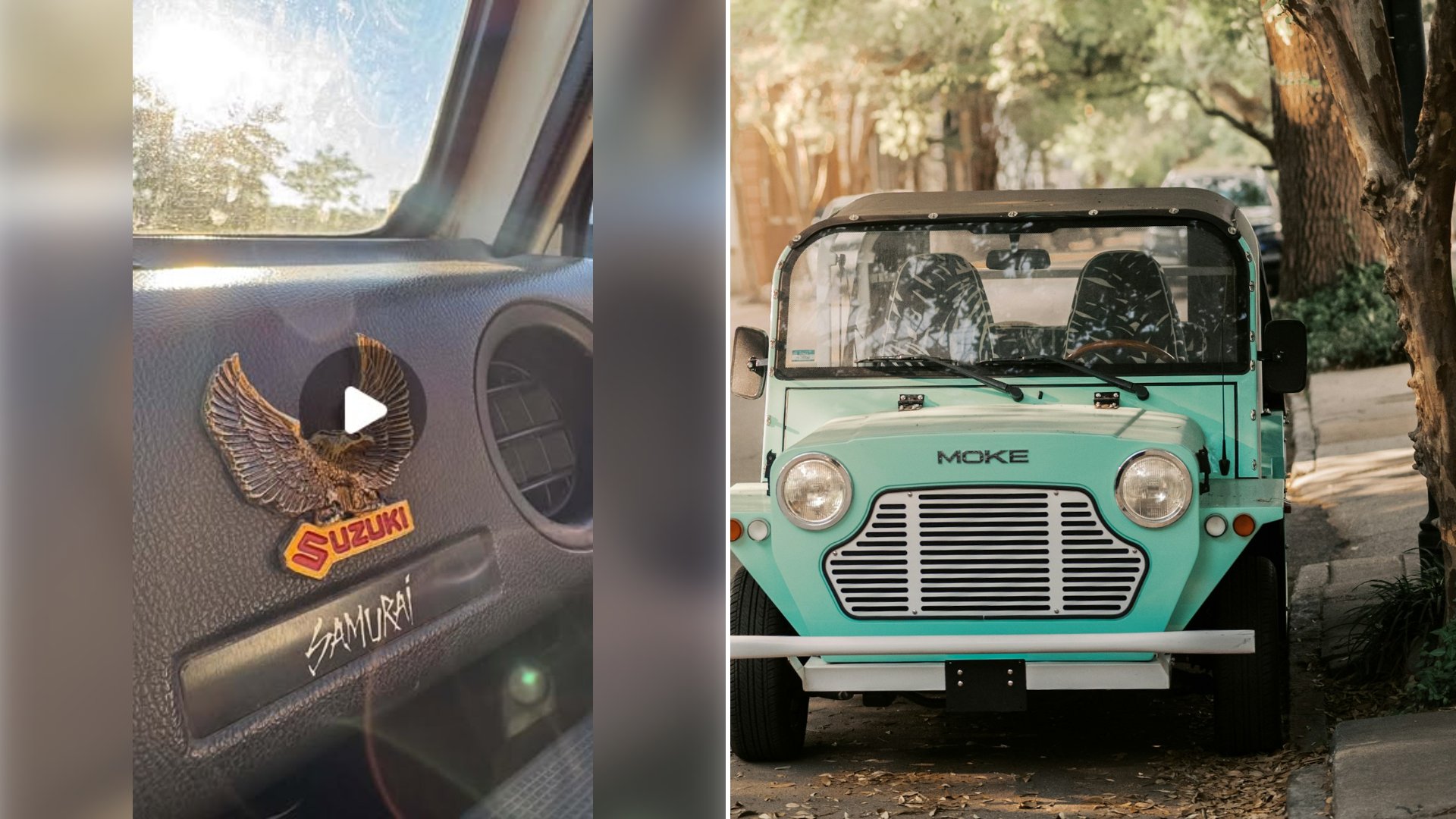 Older woman got behind the wheel of her beautifully kept vintage Suzuki Jimny and her simple caption Old Is Gold said everything about why she would rather drive something she loves than chase being young and flashy