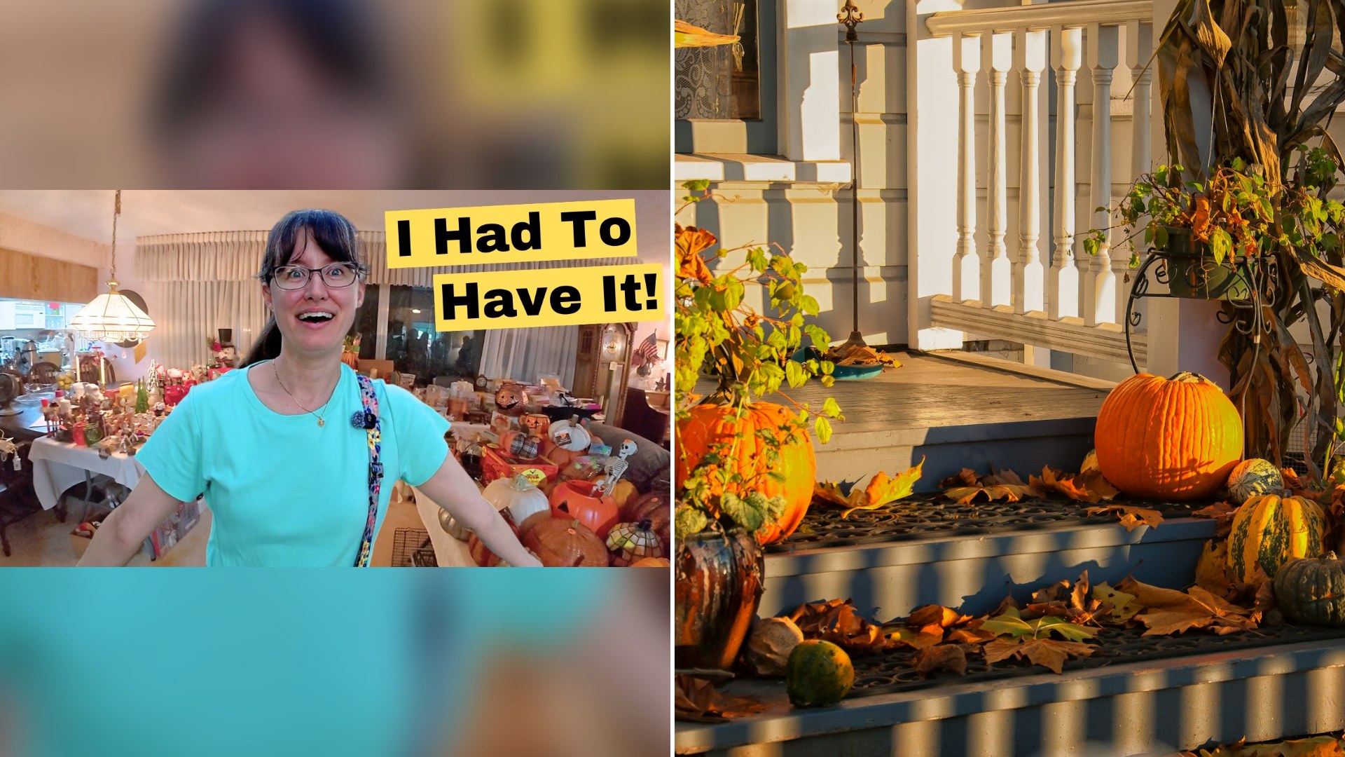 While Waiting In Line At An Estate Sale She Spotted Free Lilly Pulitzer Dresses On Marketplace, Then Chased A Stained Glass Pumpkin She Wanted For Years