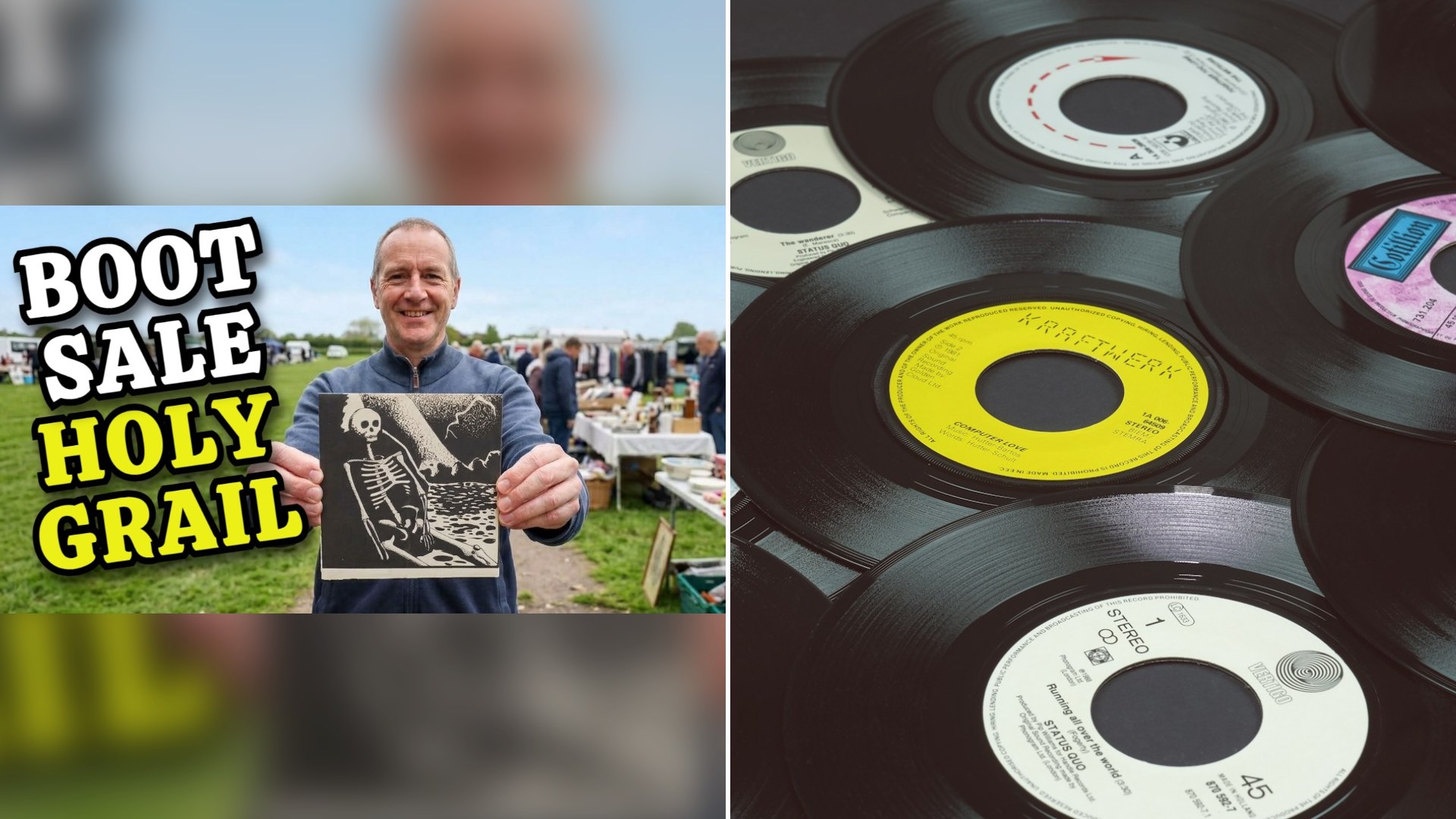 After A Dry Day Of Junk Albums At The Boot Sale, He Found An Extremely Rare 1973 Hard Rock Psychedelic 45 He Calls A Holy Grail
