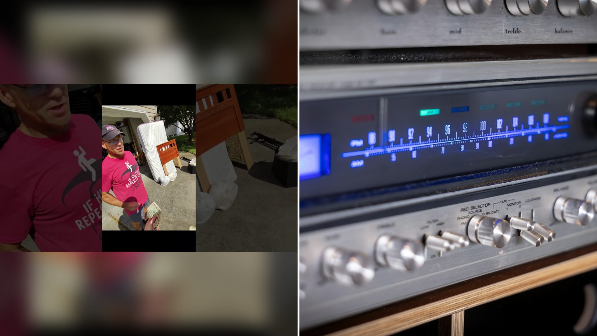 He Asked The Price On A Kenwood Stereo Set At A Yard Sale, Heard $25 For All Of It, And Took The Deal Without Haggling