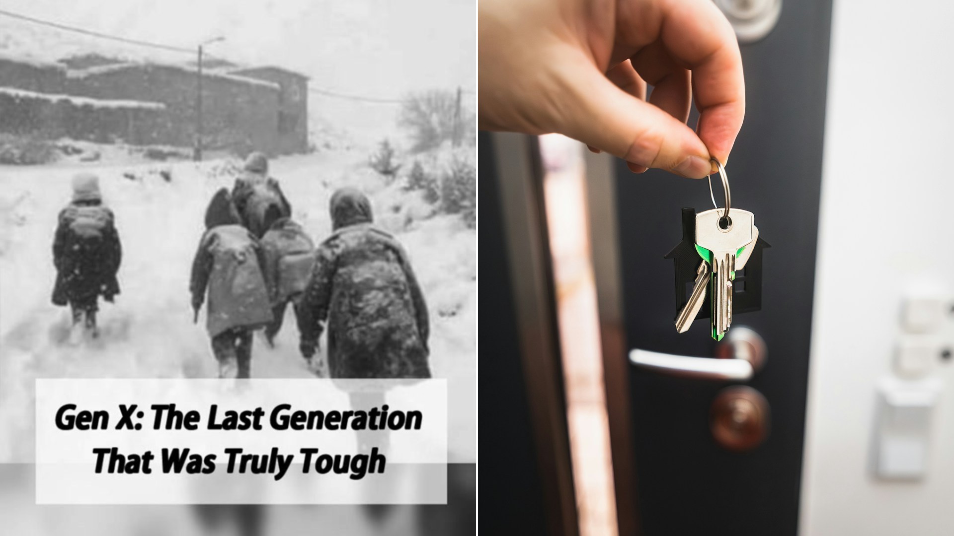 Cover of @past_archives' TikTok video beside an Unsplash photo by Jakub Żerdzicki of a hand holding a door key