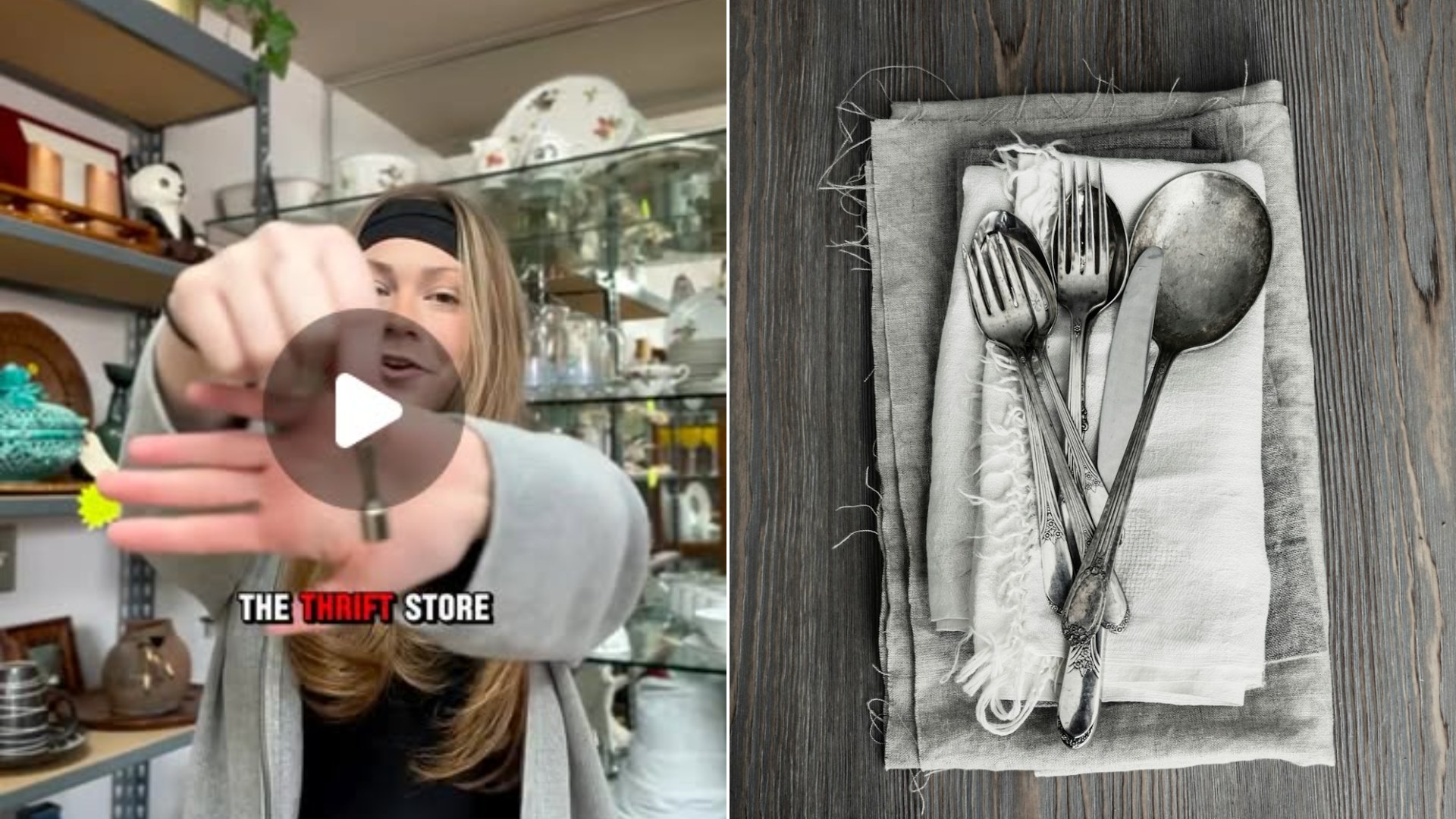 Thrift Shop Shares The Magnet And Tap Tests For Spotting Real Silver And Crystal Before You Buy, And Anyone Who Has Overpaid For Glassware Will Want To Know