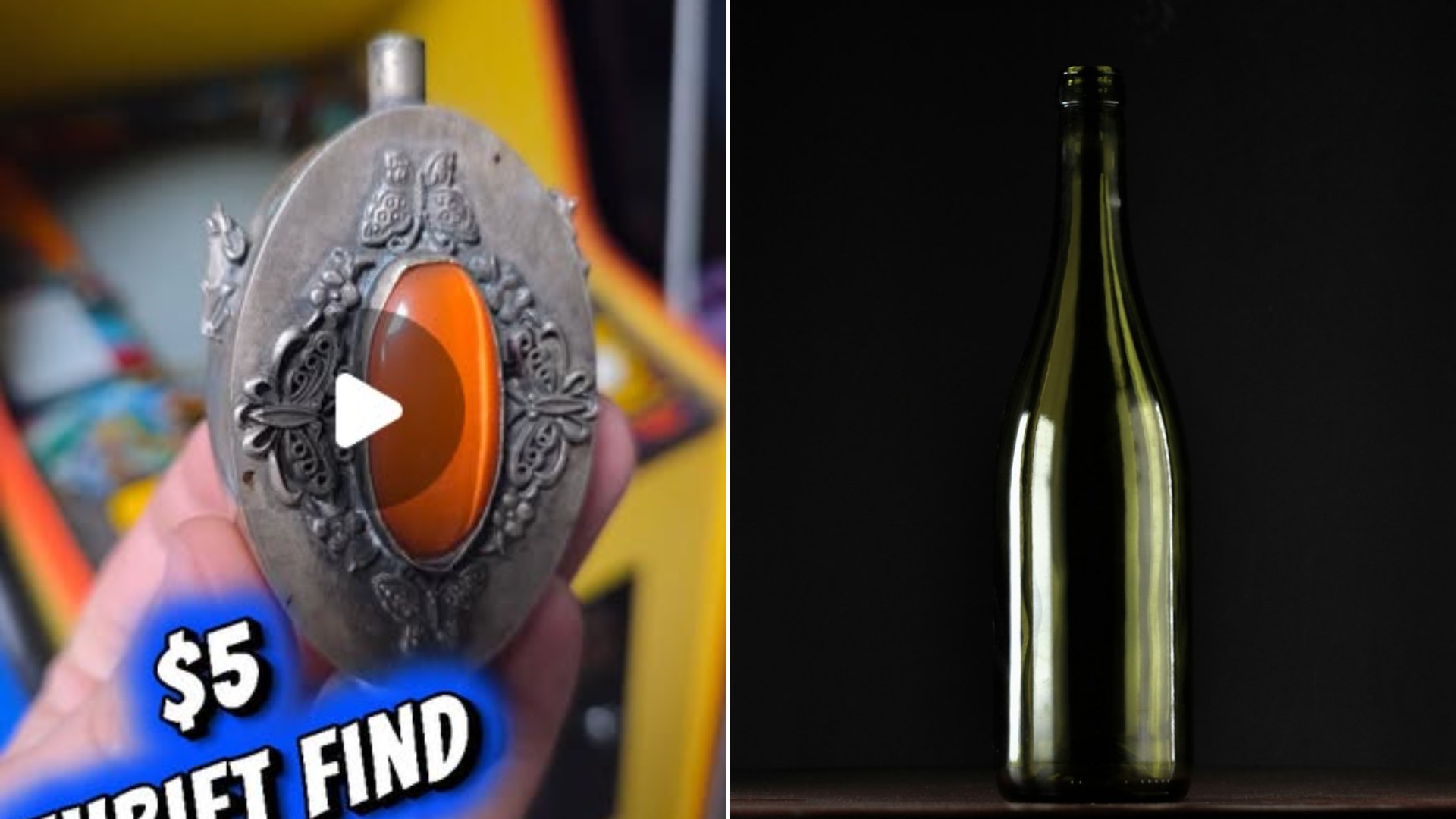 Thrift Store Shopper Paid Five Dollars For A Butterfly And Frog Glass Bottle With A Mystery Mark On The Bottom And Is Now Asking The Internet What It Really Is