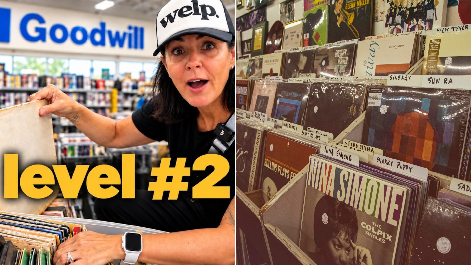 Beginner Takes One Hundred Dollars Through Five Levels of Vinyl Thrifting in Long Beach Hoping to Find the Beatles White Album and Comes Home Under Budget Without It