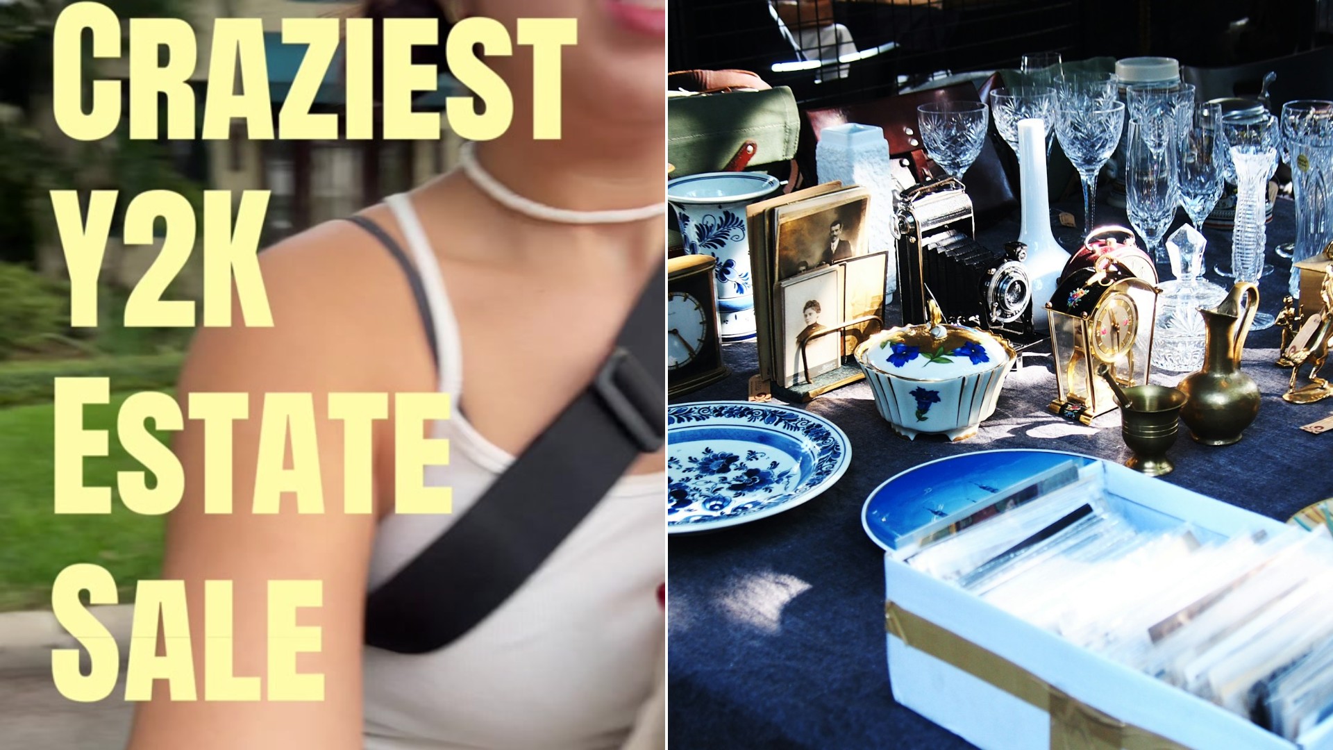 Bags, bling and shoes from a first estate sale