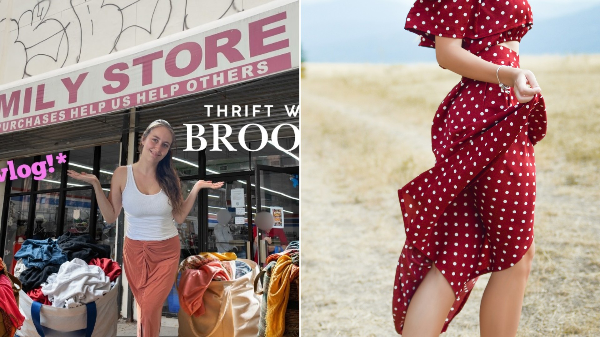Reseller Couple Hit A Fifty Percent Off Salvation Army Sale And Found A Polka Dot Fit And Flare Dress With A Tag Of Just Eight Ninety Nine