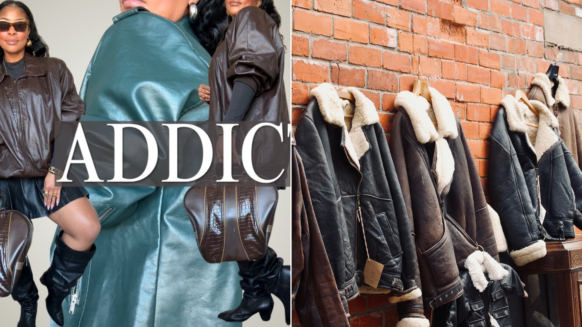 Thrifter Hunting For Fall Fashion Found A Moto Jacket They Had Wanted For Ages At Forty Dollars And Spotted A Wooden Dresser For $24.99 That Could Easily Be Painted